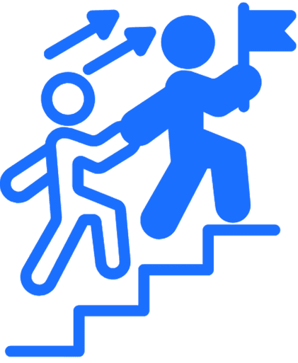 Leadership icon representing empowerment